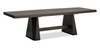 Arden Dining Extension Table with Trestle Base, 84-108"W - Espresso Brown | Table de salle à manger Arden avec rallonge de 84 po à 108 po (L) et base à tréteaux - brun espresso