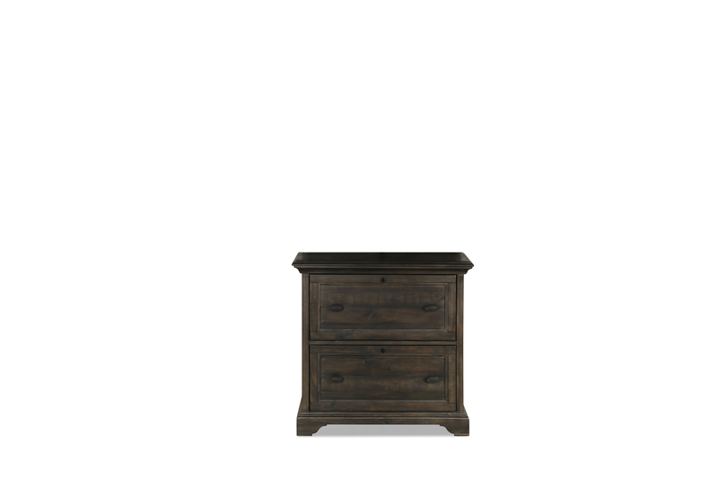 Bingham 32\" Filing Cabinet with Locking Drawers - Peppercorn