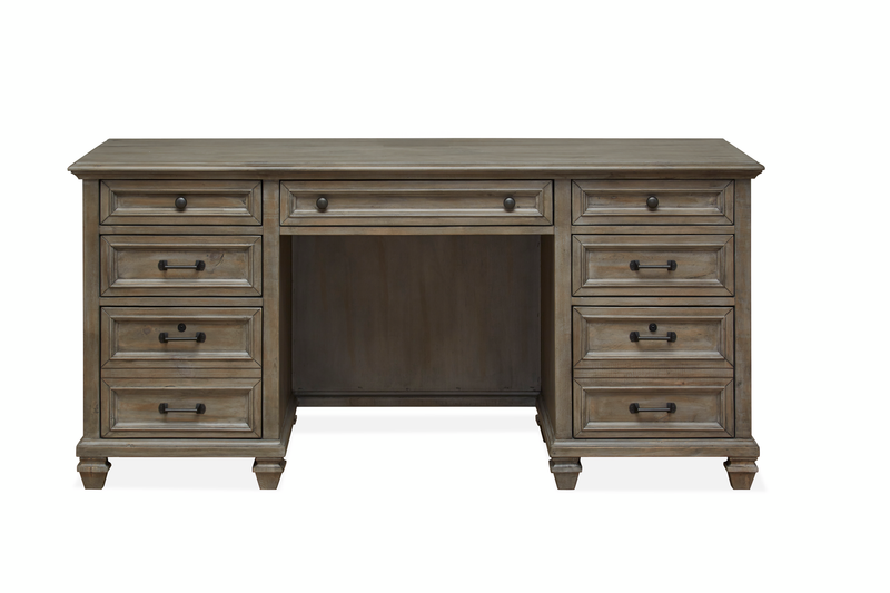 Gerrard 66\" Credenza - Dovetail Grey