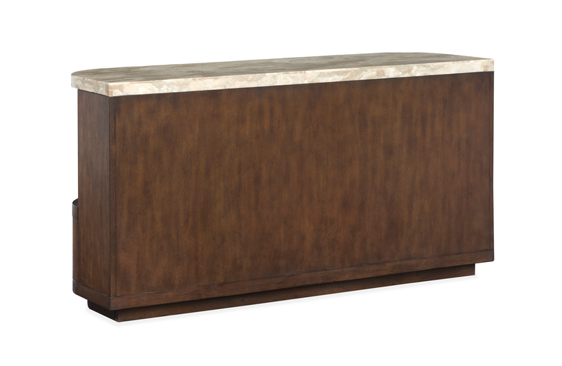 Jenkins 54\" Sofa Table with Storage - Burnt Umber 