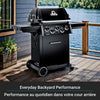 Broil King Signet 390 Shadow 3-Burner 40,000-BTU Natural Gas BBQ - 844187 Grill | Broil King Signet 390 Shadow 3-bruleurs 40 000 BTU Barbecue a gaz naturel - 844187
