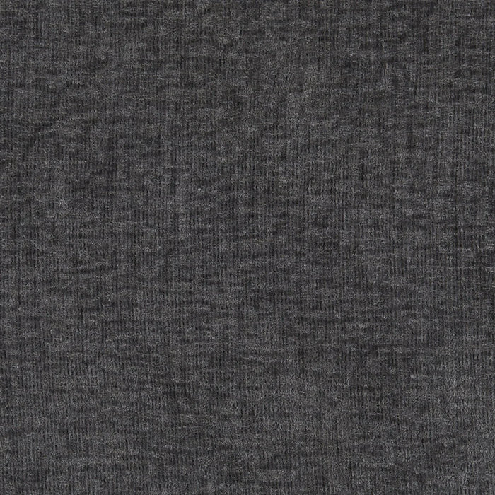Made in Canada Customizable Sofa Lab Roll 86\" Chenille Fabric Sofa with Rolled Arms - Luxury Charcoal Grey