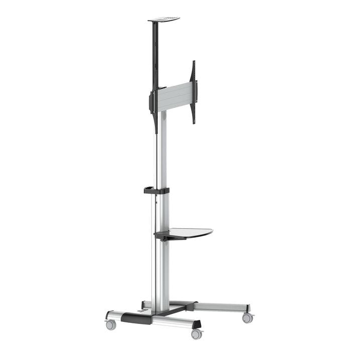 Tygerclaw TV Stand for TVs from 37-72\" - Silver