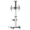 Tygerclaw TV Stand for TVs from 37-72" - Silver|Meuble pour téléviseur TygerClaw pour téléviseurs de 37 po à 72 po - argenté