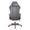 Tygerclaw Fabric Gaming Office Chair with Lumbar Pillow & Leg Rest - Red|Fauteuil de jeu et de bureau en tissu TygerClaw avec coussin lombaire et repose-pieds - rouge