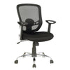Tygerclaw 25" Mid Back Mesh Office Chair - Black|Fauteuil de bureau en mailles TygerClaw à mi-dossier - noir