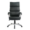 Tygerclaw 26" Executive High Back PU Leather Office Chair - Black|Fauteuil président TygerClaw à dossier haut en similicuir en polyuréthanne - noir