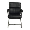 Tygerclaw 24" Mid Back PU Leather Office Chair - Black|Chaise de bureau TygerClaw mi-dossier en similicuir en polyuréthanne - noire
