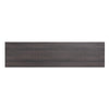 Manhattan Comfort Franklin 60" TV Stand with 2 Doors & Open Shelves - Heavy Brown|Meuble pour téléviseur Franklin de Manhattan Comfort de 60 po avec 2 portes et tablettes ouvertes - brun foncé