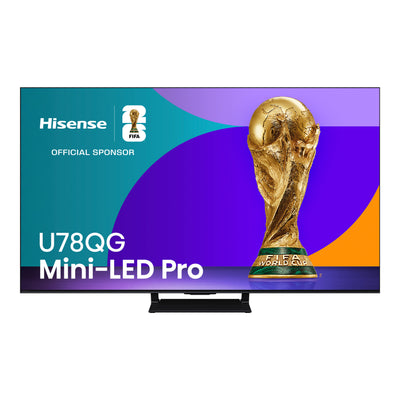 HISENSE 75" U78QG Mini-LED QLED AI 4K UHD Smart Google TV (75U78QG) – 2025 Model | Téléviseur intelligent QLED à Mini DEL HISENSE U78QG UHD 4K de 75 po avec IA et Google TVMC (75U78QG) - modèle 2025
