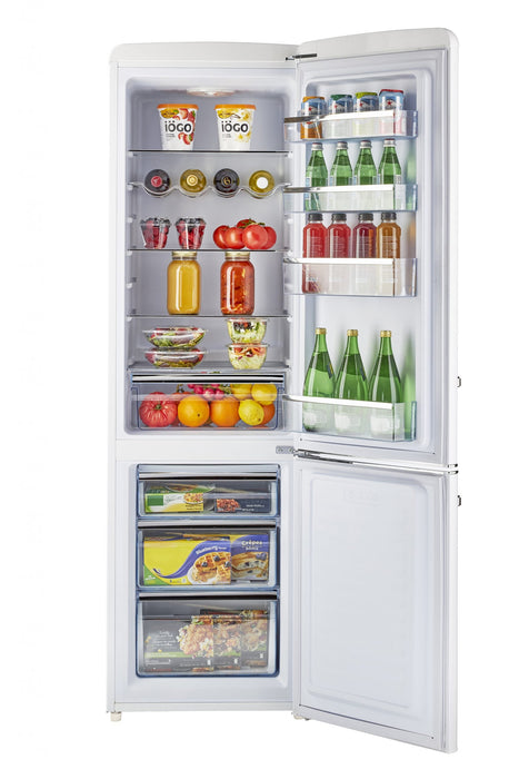 Classic Retro by Unique 9 Cu. Ft. Bottom Freezer Refrigerator - UGP-275L W AC