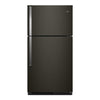 Whirlpool 33\" 21 Cu. Ft. Top-Mount Refrigerator - Black Stainless - WRT541SZHV
