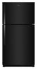 Whirlpool 32.8" 21 Cu. Ft. Top Freezer Refrigerator - Black - WRTX7421TB | Réfrigérateur Whirlpool de 21 pi³ et de 32,8 po à congélateur supérieur - noir - WRTX7421TB