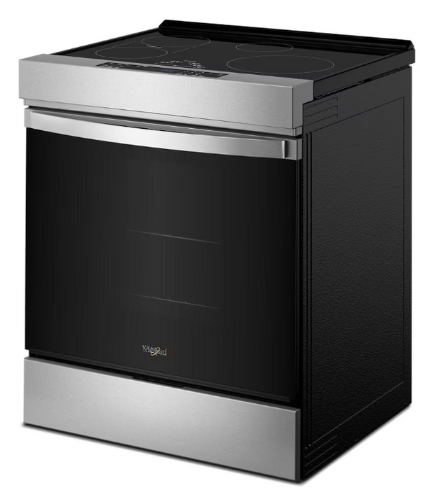 Whirlpool 30” Induction Slide in Range with True Convection Technology – Stainless Steel - WSIS5030TZ