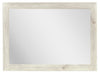 Abby Bedroom Dresser Mirror - White | Miroir de commode de chambre à coucher Abby - blanc