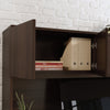 Affirm 59.06" Commercial Grade Hutchwith 2 Storage Cabinets - Noble Elm|Crédence Affirm de 59,06 po de qualité commerciale avec 2 armoires de rangement - orme noble