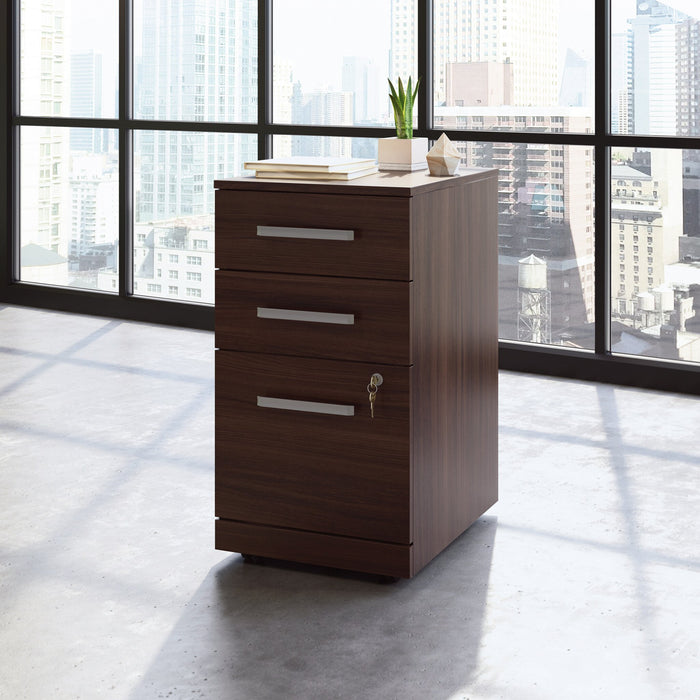 Affirm 15.55\" Commercial Grade 3-Drawer Filing Cabinet - Noble Elm