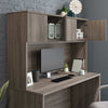Affirm 59.06" Commercial Grade Hutch with 2 Cabinets - Hudson Elm|Crédence Affirm de 59,06 po de qualité commerciale avec 2 armoires - orme Hudson