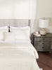 Argentina 4-Piece King Comforter Set - White | Ensemble d’édredon Argentina 4 pièces pour très grand lit - blanc