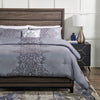Arista 4-Piece King Comforter Set - Grey | Ensemble d'édredon Arista 4 pièces pour très grand lit - gris