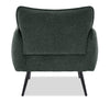 Arlo 29.5" Linen-Look Fabric Accent Chair – Green | Fauteuil d’appoint Arlo de 29,5 po en tissu d’apparence lin - vert