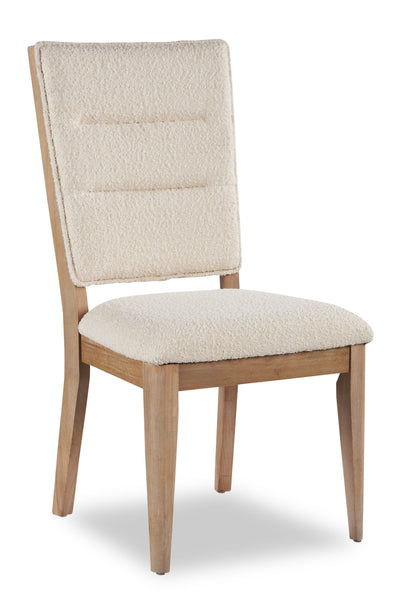 Aspen Dining Chair with Fabric Seat & Back - Natural | Chaise de salle à manger Aspen avec siège et dossier en tissu - naturelle