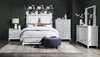 Ava Bedroom Dresser Mirror with LED Light, Glam - White | Miroir de commode de chambre à coucher somptueux Ava avec éclairage à DEL - blanc
