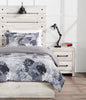 Axel 3-Piece Twin Comforter Set - Grey | Ensemble d'édredon Axel 3 pièces pour lit simple - gris