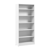 Bestar Florence 35" Modular Reach-In/Walk-In Closet System with Shelves - White|Système de garde-robe et pièce-penderie modulaire Florence de Bestar de 35 po avec tablettes - blanc