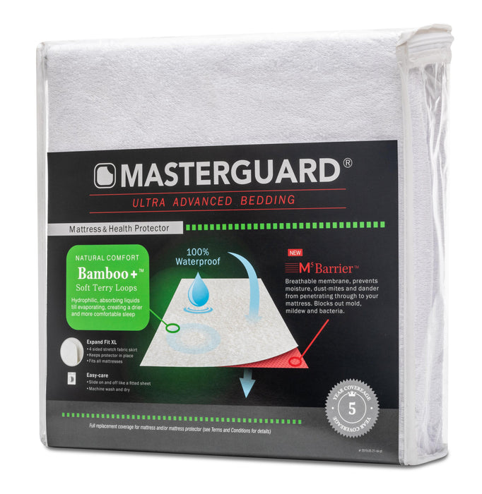 Masterguard® Bamboo™ Twin Mattress Protector