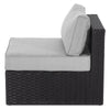 Barbados Armless Patio Chair – Grey | Fauteuil sans accoudoirs Barbados pour la terrasse - gris