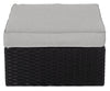 Barbados 6-Piece Patio Set with Ottoman – Grey | Ensemble Barbados 6 pièces pour la terrasse avec pouf - gris