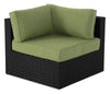 Barbados 6-Piece Patio Set with Ottoman – Green  | Ensemble Barbados 6 pièces pour la terrasse avec pouf - vert