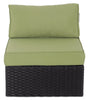 Barbados 6-Piece Patio Set with Ottoman – Green  | Ensemble Barbados 6 pièces pour la terrasse avec pouf - vert