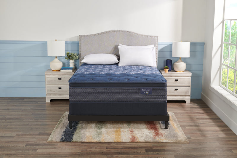 Serta Back Logic 3.0 Eurotop Plush Full Mattress Set