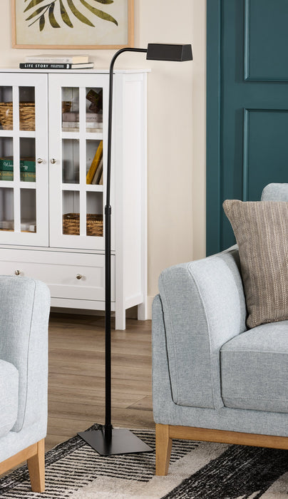 Beacon 52\" Matte Black LED Floor Lamp