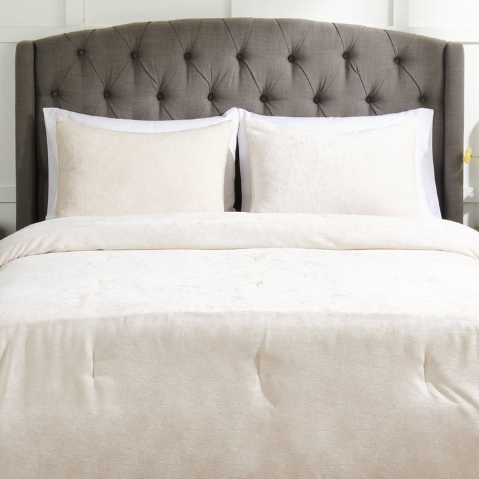 Bellflower Grove 3-Piece Full/Queen Comforter Set - Cream