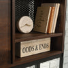Briarbrook 64.57" Commercial Grade Large Hutch with Cubbyholes - Brown|Grande crédence Briarbrook de 64,57 po de qualité commerciale avec compartiments ouverts - brune