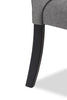 Burk Dining Chair with Polyester Fabric - Grey | Chaise de salle à manger Burk en tissu de polyester - grise
