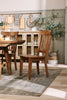 Cedar Dining Chair, Pine Wood, Slat Back - Brown | Chaise de salle à manger Cedar en pin avec dossier à lattes - brun
