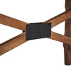 Cedar Extension Dining Table, Pine Wood, Trestle-Base, 72-96"W - Brown | Table de salle à manger extensible en cèdre, bois de pin, piètement à tréteaux, largeur 183-244 cm - Brun
