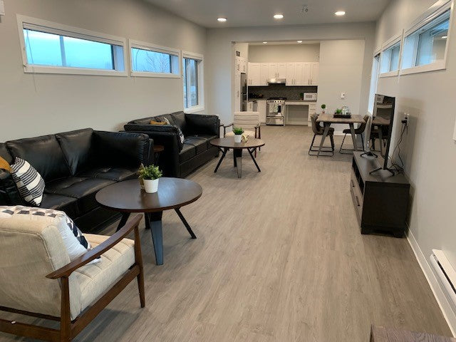 Homes for Heroes furnished living space
