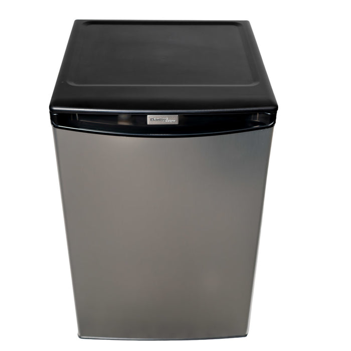 Danby 20.69\"  4.4 Cu. Ft. Compact Fridge - Stainless Steel Look - DAR044A4BSLDD 