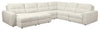 Scott Living Elevate Modular 6-Piece Left-Facing Chenille Fabric Power Reclining and Sliding Sectional - Beige | Sofa sectionnel modulaire à coulissement et inclinaison électriques de gauche Elevate de Scott Living 6 pièces en tissu de chenille - beige