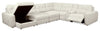 Scott Living Elevate Modular 7-Piece Left-Facing Chenille Fabric Power Reclining and Sliding Sectional - Beige | Sofa sectionnel modulaire à coulissement et inclinaison électriques de gauche Elevate de Scott Living 7 pièces en tissu de chenille - beige