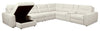 Scott Living Elevate Modular 7-Piece Left-Facing Chenille Fabric Power Reclining and Sliding Sectional - Beige | Sofa sectionnel modulaire à coulissement et inclinaison électriques de gauche Elevate de Scott Living 7 pièces en tissu de chenille - beige