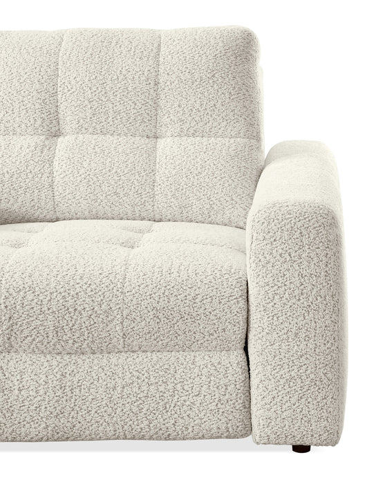 Scott Living Elevate Modular 7-Piece Left-Facing Chenille Fabric Power Reclining and Sliding Sectional - Taupe