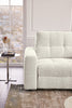 Scott Living Elevate Modular 4-Piece Chenille Fabric Power Sliding Sectional with Two Storage Chaises - Beige | Sofa sectionnel modulaire à coulissement électrique Elevate de Scott Living 4 pièces en chenille avec 2 fauteuils longs de rangement - beige