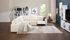 Scott Living Elevate Modular 6-Piece L-Shaped Chenille Fabric Power Reclining Sectional with Storage Console - Beige | Sofa sectionnel modulaire à inclinaison électrique en forme de L Elevate de Scott Living 6 pièces avec console de rangement - beige