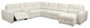 Scott Living Elevate Modular 7-Piece Right-Facing Chenille Fabric Power Reclining and Sliding Sectional - Beige | Sofa sectionnel modulaire à coulissement et inclinaison électriques de droite Elevate de Scott Living 7 pièces en tissu de chenille - beige